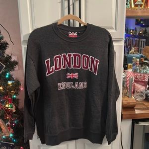Mens X-Large GWCC London England sweat shirt